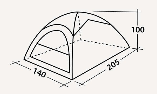 Палатка Easy Camp Comet 200